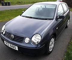 **DIESEL POLO WITH ONLY 59,000 MILES**

FOR SALE, A 1 OWNER, VERY CLEAN & TIDY LITTLE 5 DOOR VW 