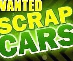BUYING scrap cars vans jeeps same day collection pash paid on collection