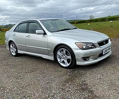 Is200/Altezza style wind deflectors and rear window visor