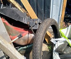 CG tank and 2.5 17 tyre