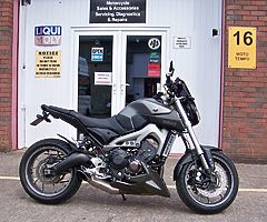 2014 Yamaha MT-09 (847cc) 7655miles