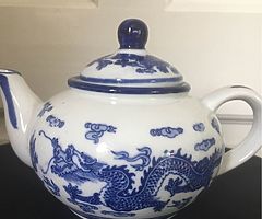 Chinese tea pot stamped