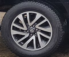 Nissan navara 18 inch wheels