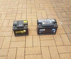 2 Good batterys only little used