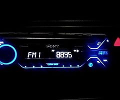 Sony car radio