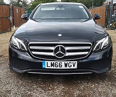 2016 Mercedes-Benz E220d Auto Diesel Euro6 Black