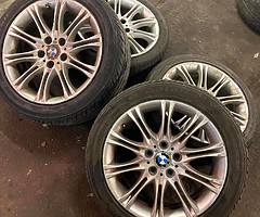Bmw MV2 alloys 18” 5x120