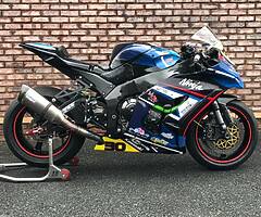 2015 Zx10r race bike