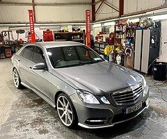 Mercedes e-class e250 amg sport 201bhp