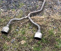 Mk5 golf/jetta straight pipe with dummy box