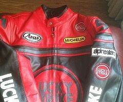 Motorcycle leather jacket