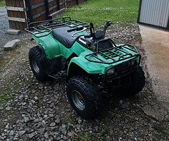 2 kawasaki 250 2wd