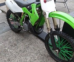 Kawasaki kx250 2001 comp spec