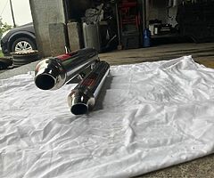 Aprilia RSV MILLE EXHAUSTS
