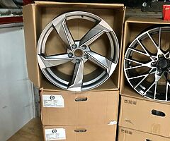 20 inch TTRS Twist / A9 Concept wheels