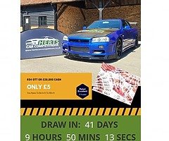 Nissan skyline r34 gtt modified