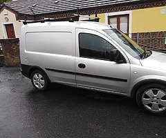 Opel combo van 2011 1.3 tdci fully serviced new tyres doe and taxed and roof rack no time wasters pl