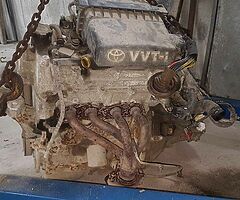 Toyota yaris engine and gearbox