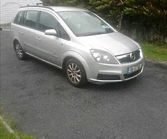 2006 opel zafira 1.6 petrol for breaking