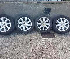 205/55/R16 volkswagen wheels for sale pm for more info