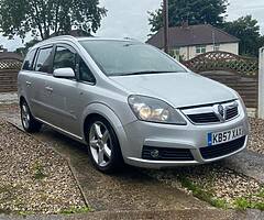 2008 Vauxhall Zafira