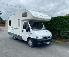 2003 Fiat Ducato 2.0 TD Lunar 520 Motorhome 4 Berth