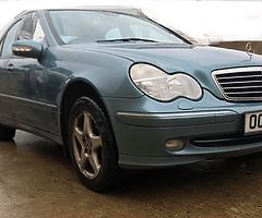 Quick sale Mercedes 2002C180 MOT TILL 2 DEC 19