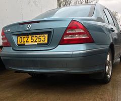 Quick sale Mercedes 2002C180 MOT TILL 2 DEC 19