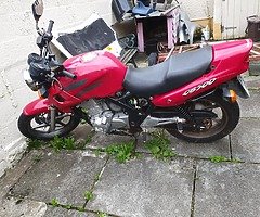Cb 500 going 100%