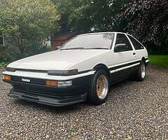 1985 AE86 Toyota Trueno - FRESH IMPORT
