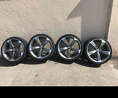 5x112 
Looking for a set of 19 inch ttrs alloys, alloys most be in good condition with good tyres
