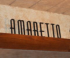 Wooden Signs Suitable For Restaurants, Cafes, Bistros etc - Includes Grills, Amaretto, Penne, Pizza,