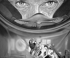 GUY MARTIN Art Print / Farmed Print: Size A3 NW 200 Ulster Grand Prix Isle Of Man TT Joey Dunlop BSB