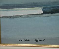 Joey Dunlop Original Painting by Renowned Irish Artist Nigel Allison (as seen on TV) Isle of Man TT