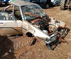 Rusty Corolla parts