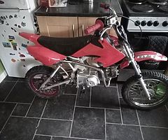 110cc pit bike starts an goes swap for something way a clutch - Image 4/4