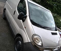 Low milage Nissan primastar passed doe today