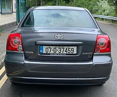 Toyota Avensis 1.6 petrol . Manual