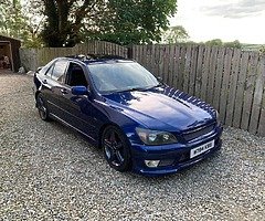 Is200/Altezza style wind deflectors and rear window visor