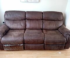 3 and 2 seater chairs