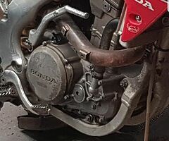 Wanted CRF250R head pipe heat shield