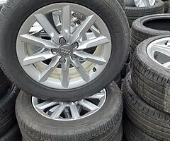 AUDI alloy wheels for sale fitment 5/112 AUDI Q5,Q3,A6,A5,A4,A3. VW CADDY,SKODA