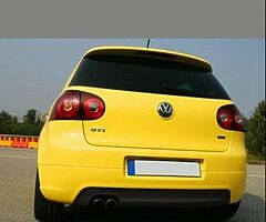 Edition 30 rear lip mk5 golf