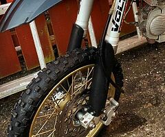 Looking Pit bike front wheel only 