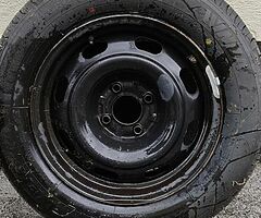 New 195/65/15 tyre and rim