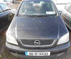 OPEL ZAFIRA FOR BREAKING - Image 3/4