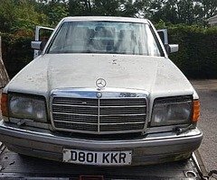 Parts mercedes benz w126