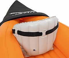 Hydro-Force Rapid X2 Kayak with Oars, 2 Person Capacity, Orange