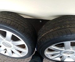 Audi  18, Ange wheels way 3 good, tyres
