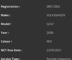 Volkswagen Golf 1.4 Petrol fresh Nct 05/2021 - Image 7/10